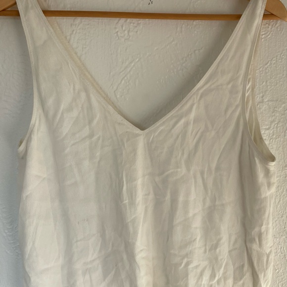 Wilfred white tie tank top M - Picture 2 of 3